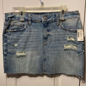 NWT Aeropostale denim mini skirt
